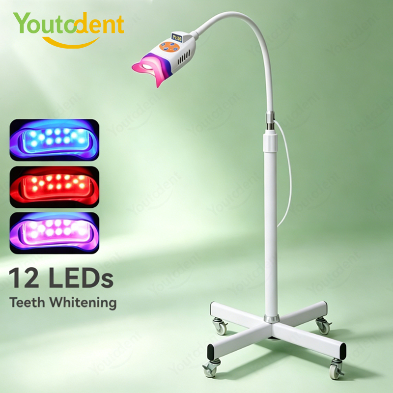 Teeth Whitening Video - Youtcdent 12 LED 치아 미백기 플로어