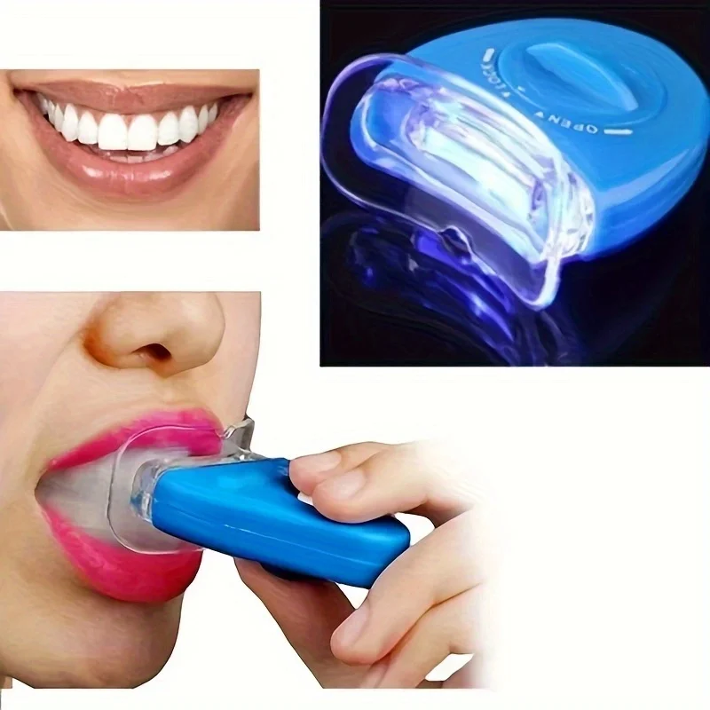 Teeth Whitening Video - LED 치아 미백 라이트 미백 블루