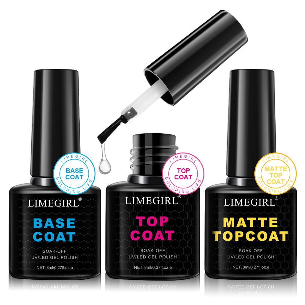 Uv Whitening Kit - LIMEGIRL 3pcs/Kit 네일 아트 담그는 프라이머