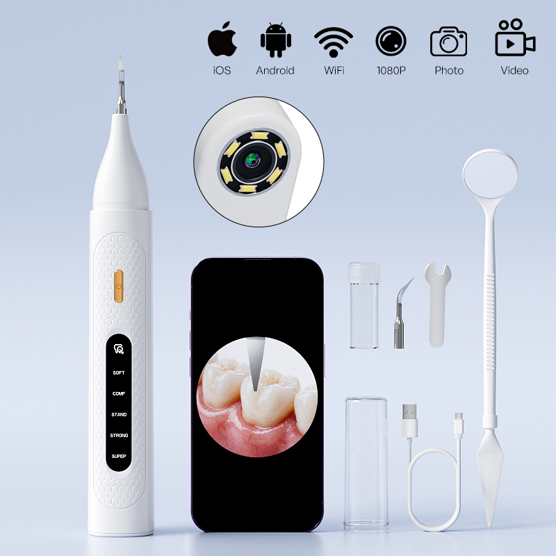 가시광선 초음파 치아 세척기 비디오 전동 스케일러 카메 - Teeth Whitening Video 리뷰 및 가격