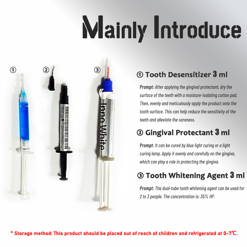 전문 치아 미백 키트 치과 표백 젤 35% 과산화수소  - Teeth Whitening Bleaching Kit 리뷰 및 가격