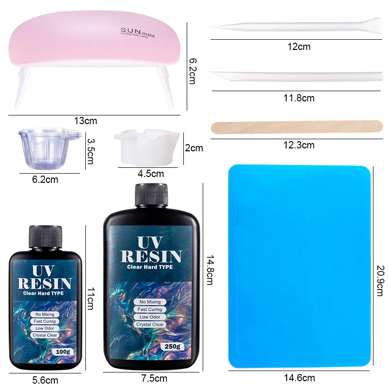 하드 UV 수지 접착제 키트 DIY를 만드는 예술 공예 - Uv Whitening Kit 리뷰 및 가격