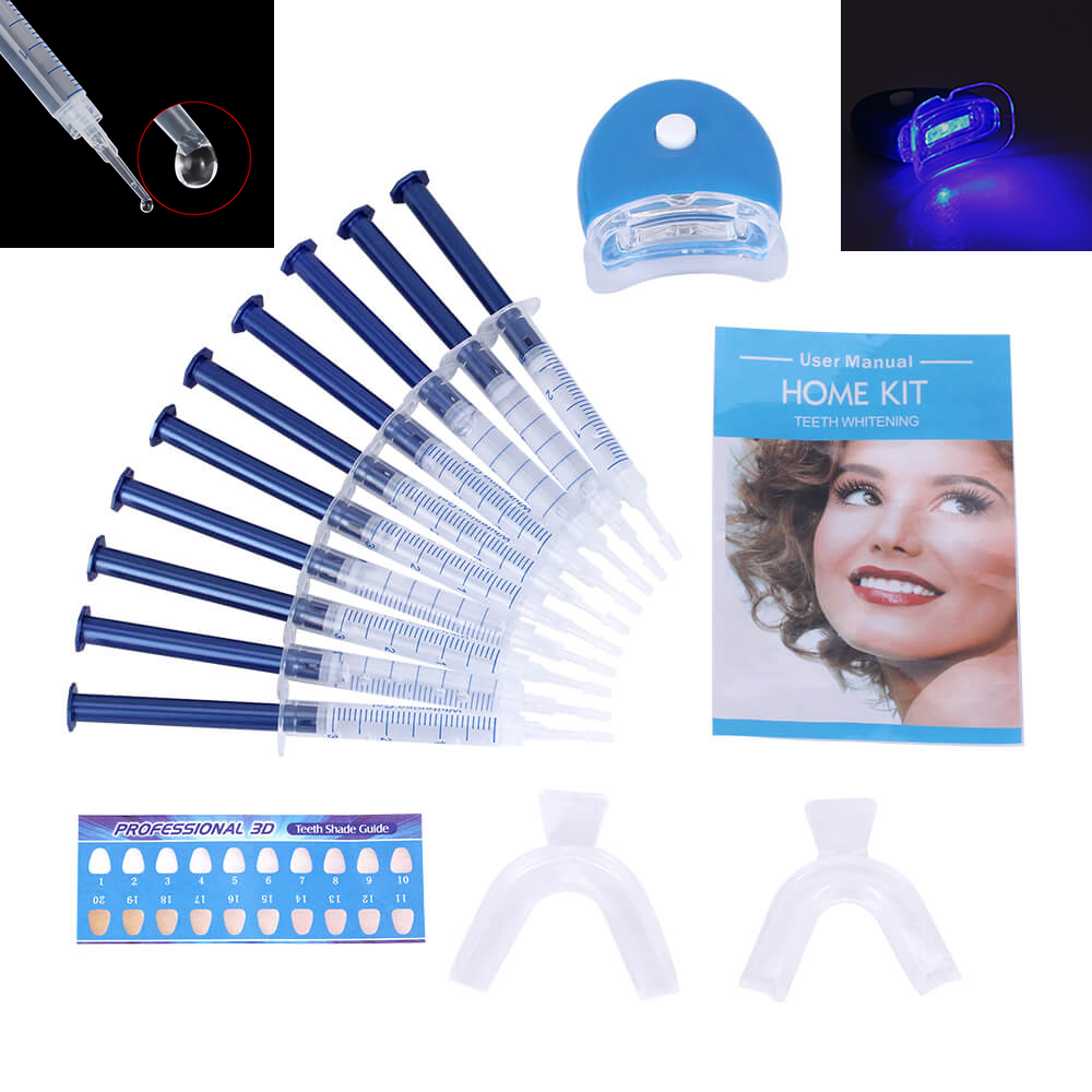 1 세트 치아 미백 44% 과산화물 치과 표백 시스템  - Teeth Whitening Bleaching Kit 리뷰 및 가격